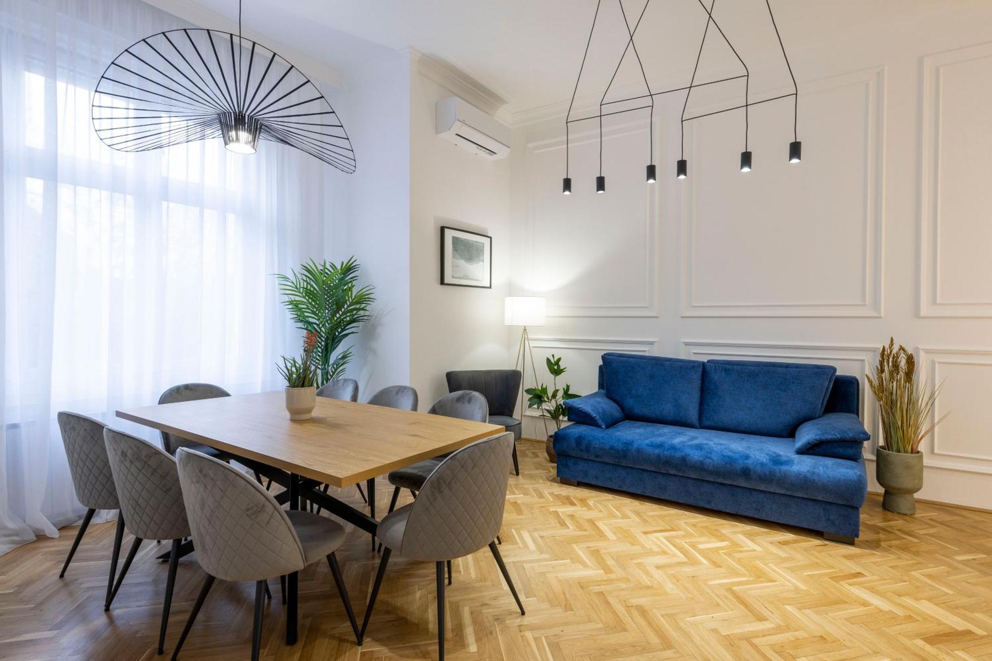 Luxurious Central 4Bedrm 3Bathrm Residence W/ Balcony Budapest Eksteriør bilde